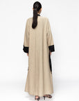 Flowy Golden Beige Abaya