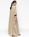 Butterfly Abaya in Golden Tencel