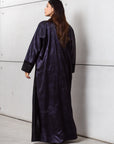 Reversible Abaya in Plum & Black