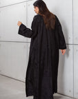 Reversible Abaya in Black & Plum