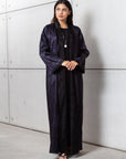 Reversible Abaya in Black & Plum