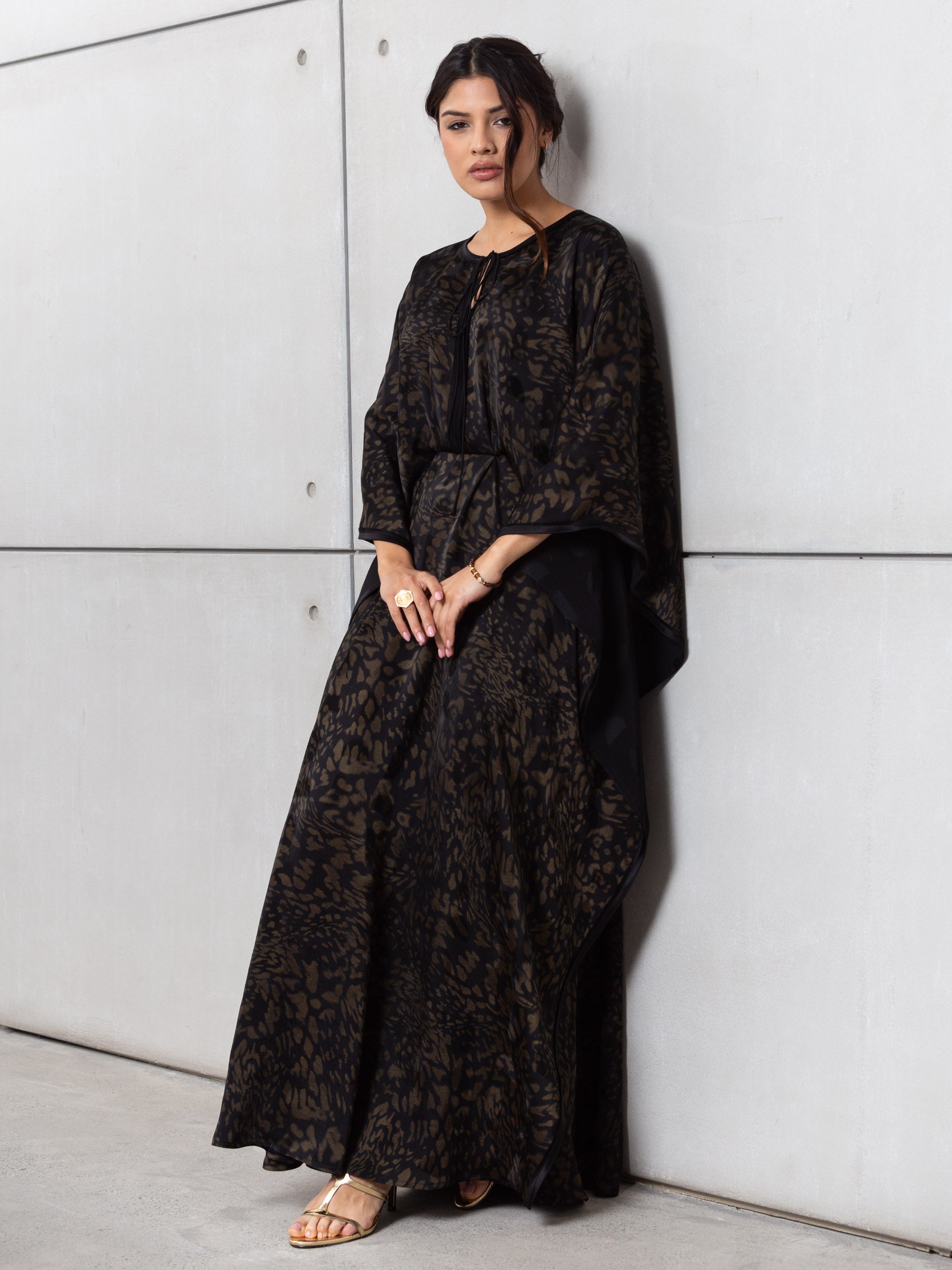 Midnight Noir Kaftan