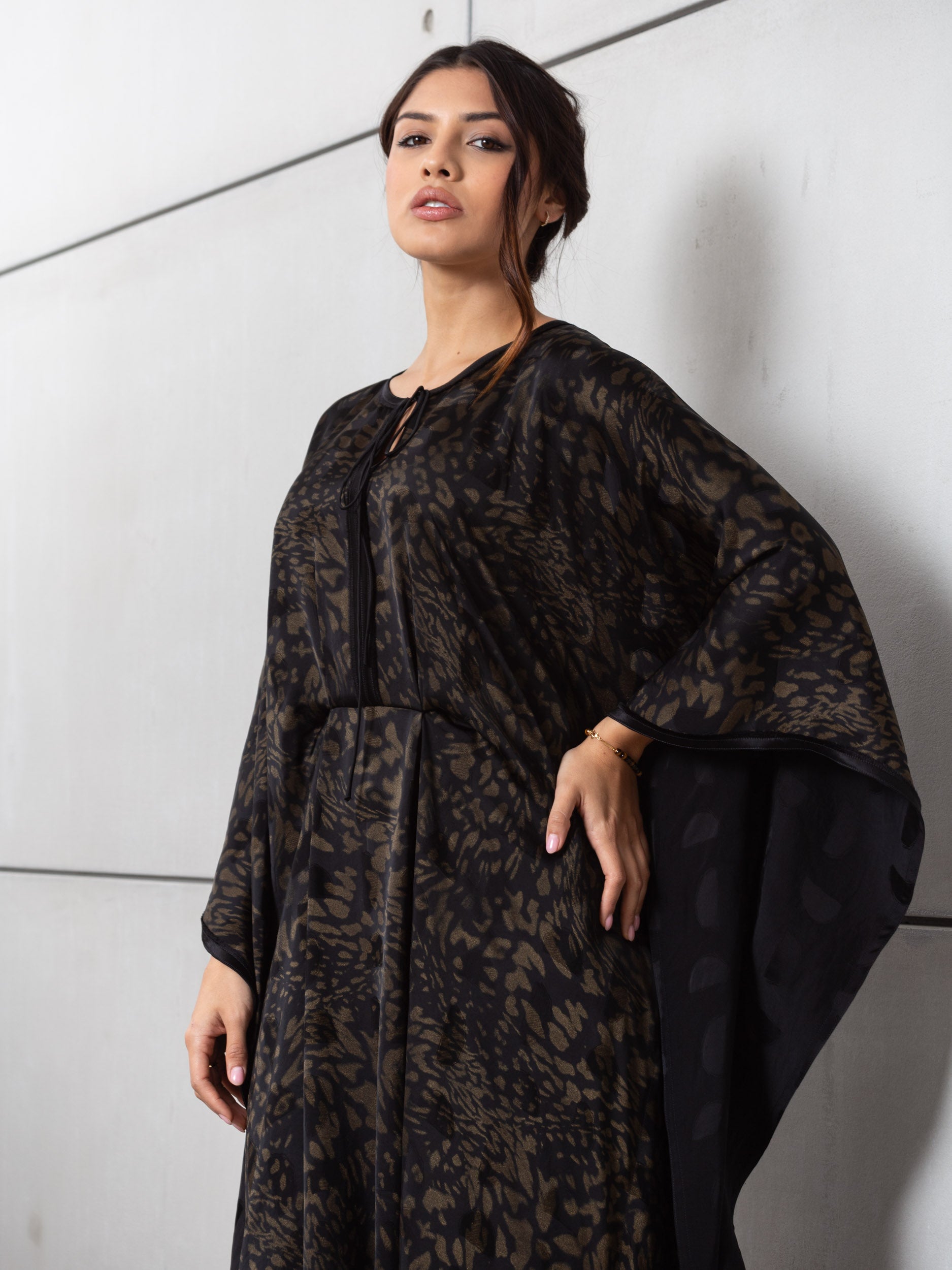 Midnight Noir Kaftan