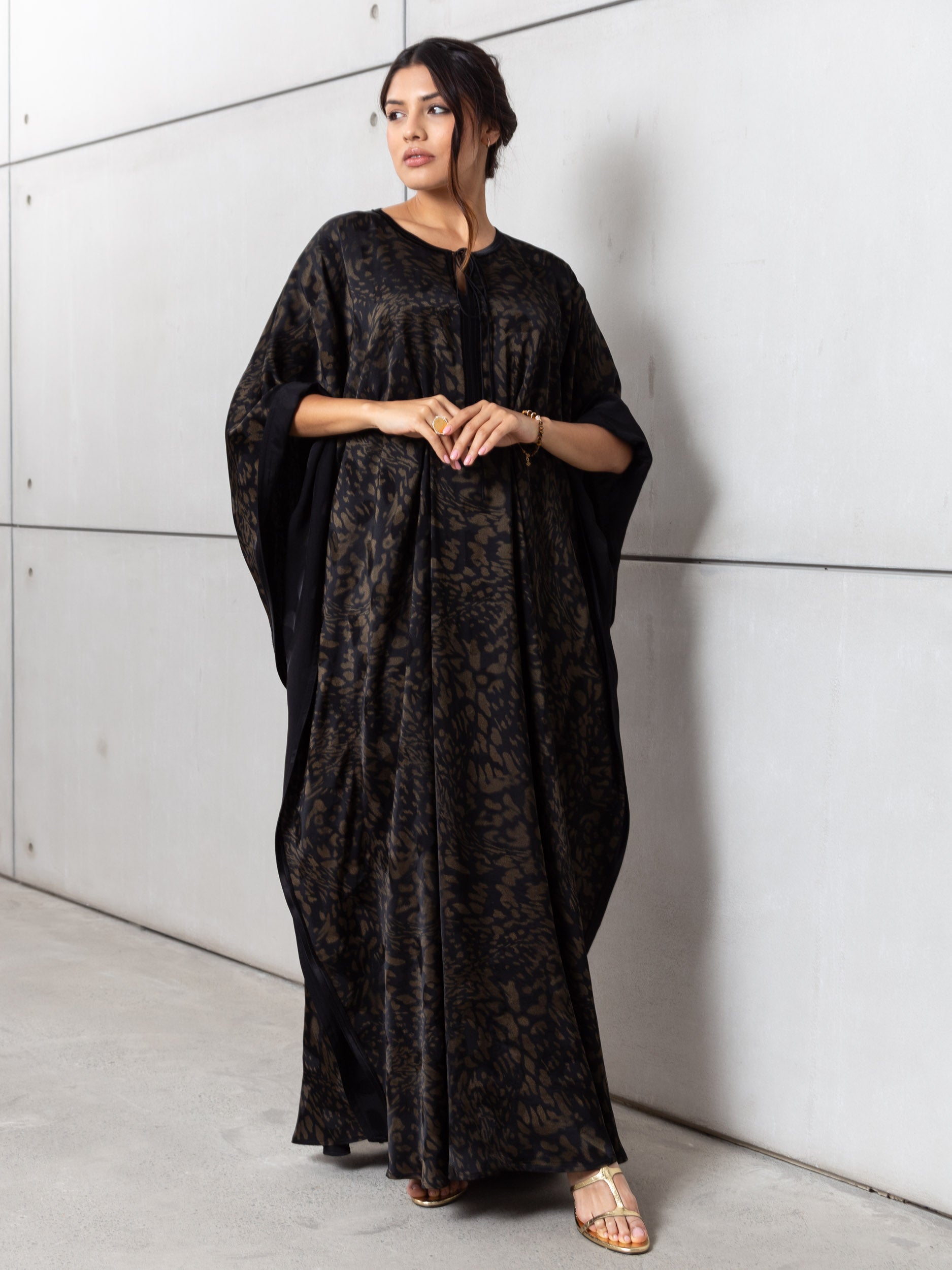 Midnight Noir Kaftan