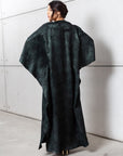 Floral Kaftan in Emerald Green