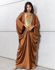 Butterfly Limited Kaftan in Golden Bronze