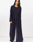 Navy Color Origami Abaya