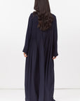 Navy Color Origami Abaya