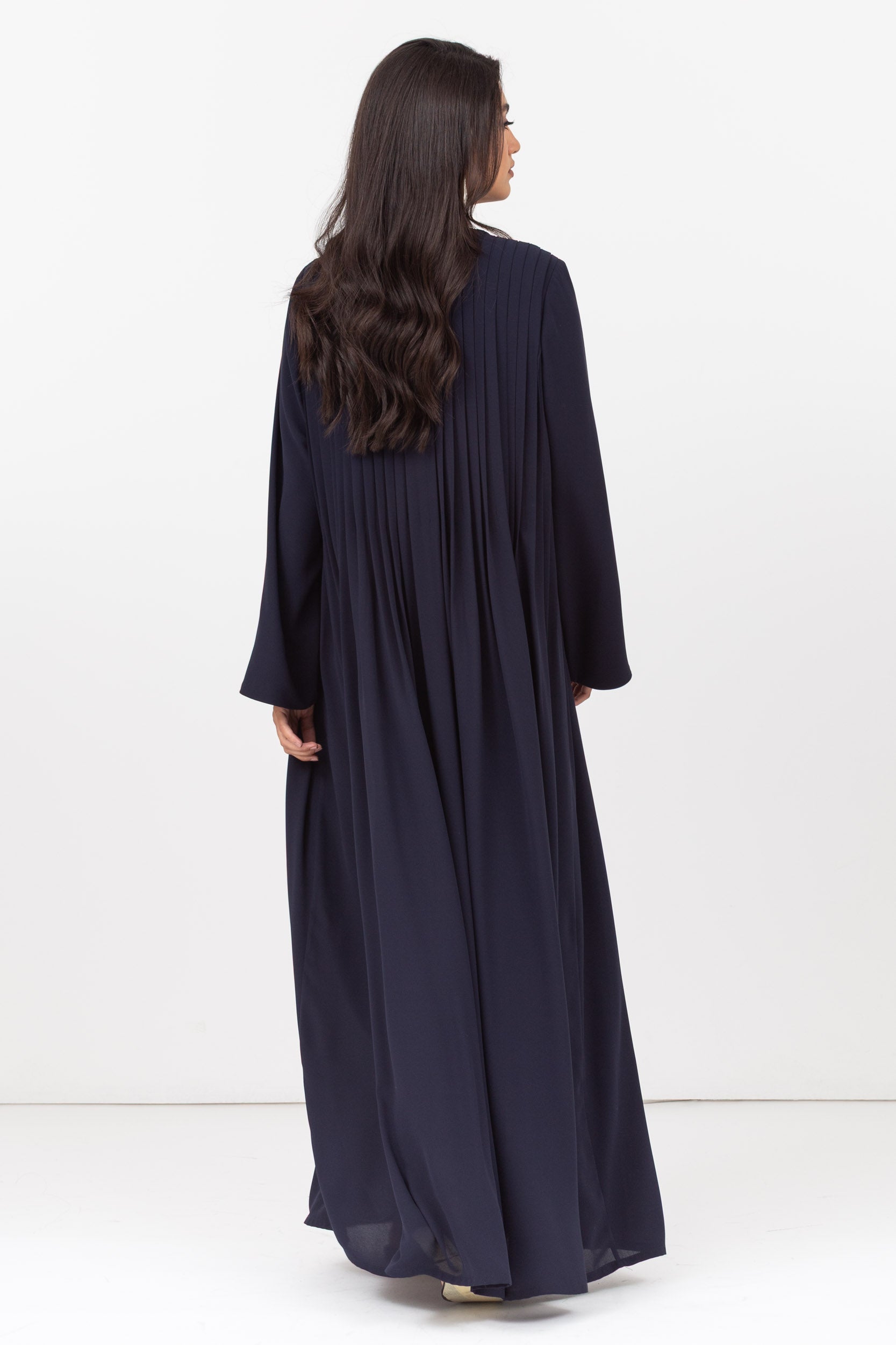 Navy Color Origami Abaya