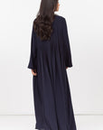 Navy Color Origami Abaya