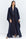 Flow Abaya in Navy Blue Tencel Twill
