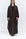 Butterfly Abaya in Black &amp; Brown Pattern