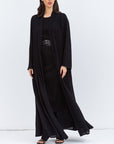 Origami Abaya in Black