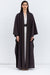 Flow Abaya in Brown Tencel Twill