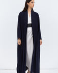 Origami Abaya in Navy