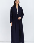 Origami Abaya in Navy