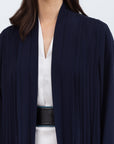 Origami Abaya in Navy