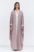 Butterfly Abaya in Dusty Rose