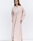 Jacket Abaya in Soft Pink
