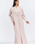 Jacket Abaya in Soft Pink