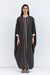 Butterfly Abaya in Gray