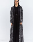 Artistic Screenprint Abaya