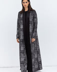 Artistic Screenprint Abaya