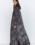Artistic Screenprint Abaya