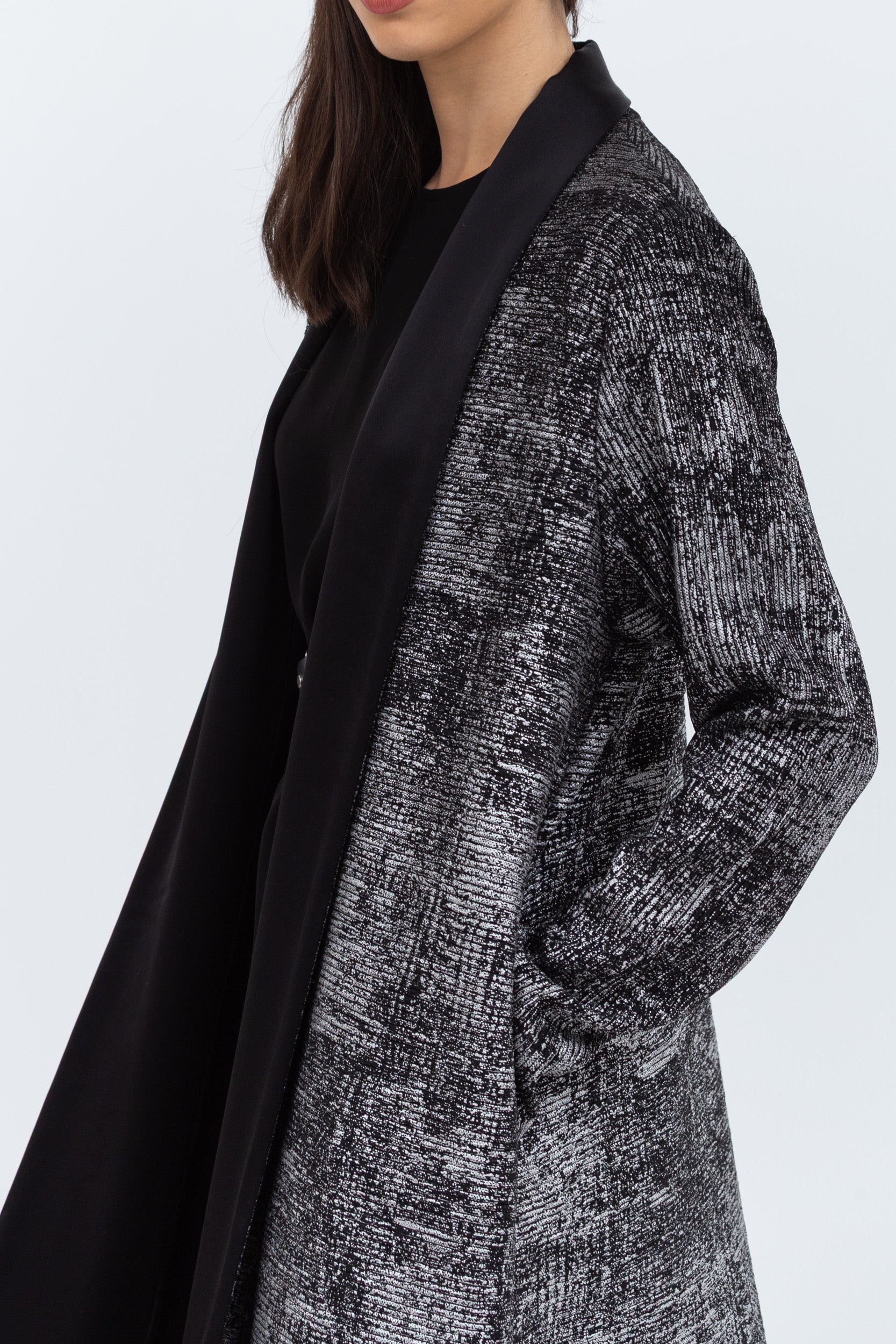 Artistic Screenprint Abaya