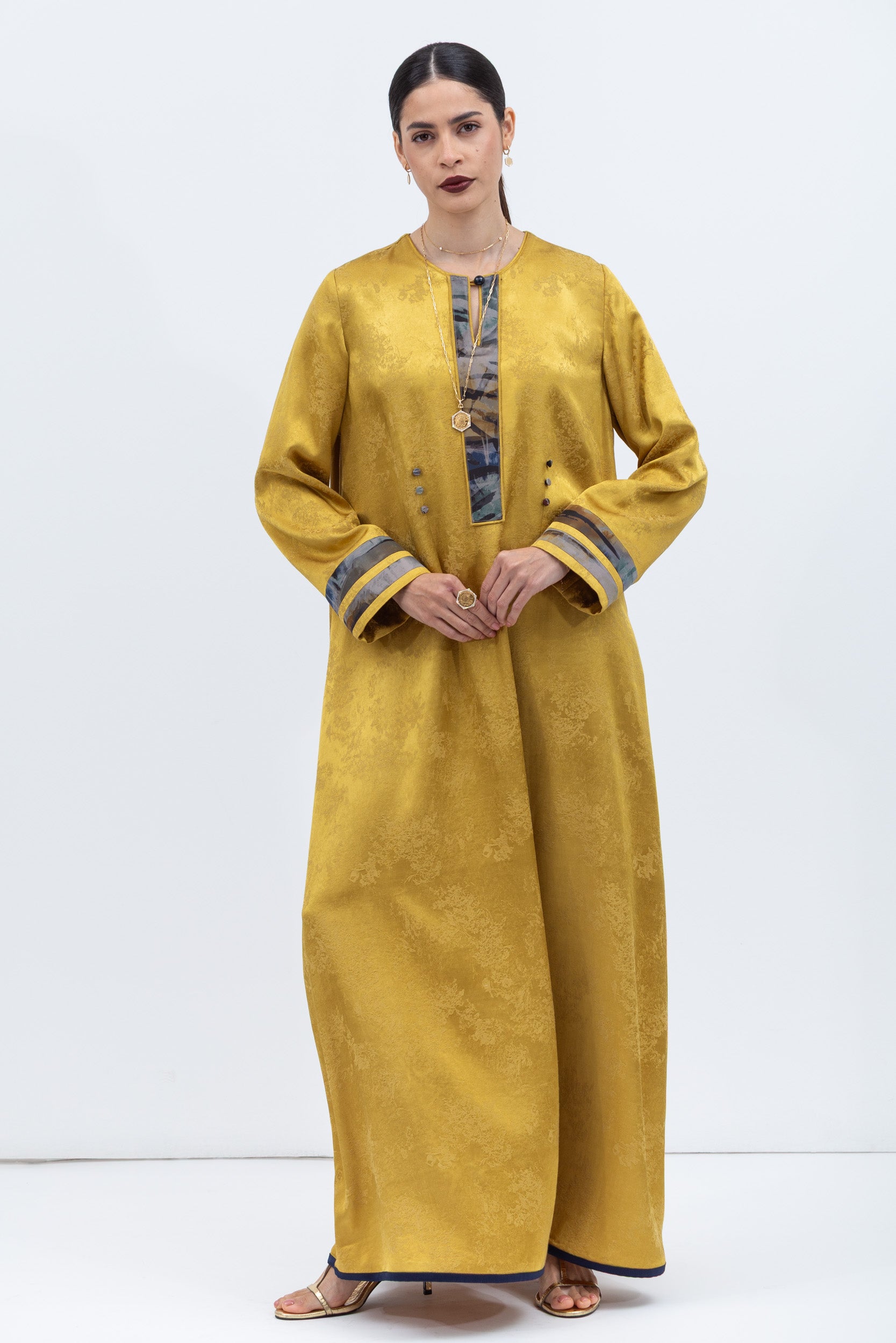 Amber Gold Kaftan