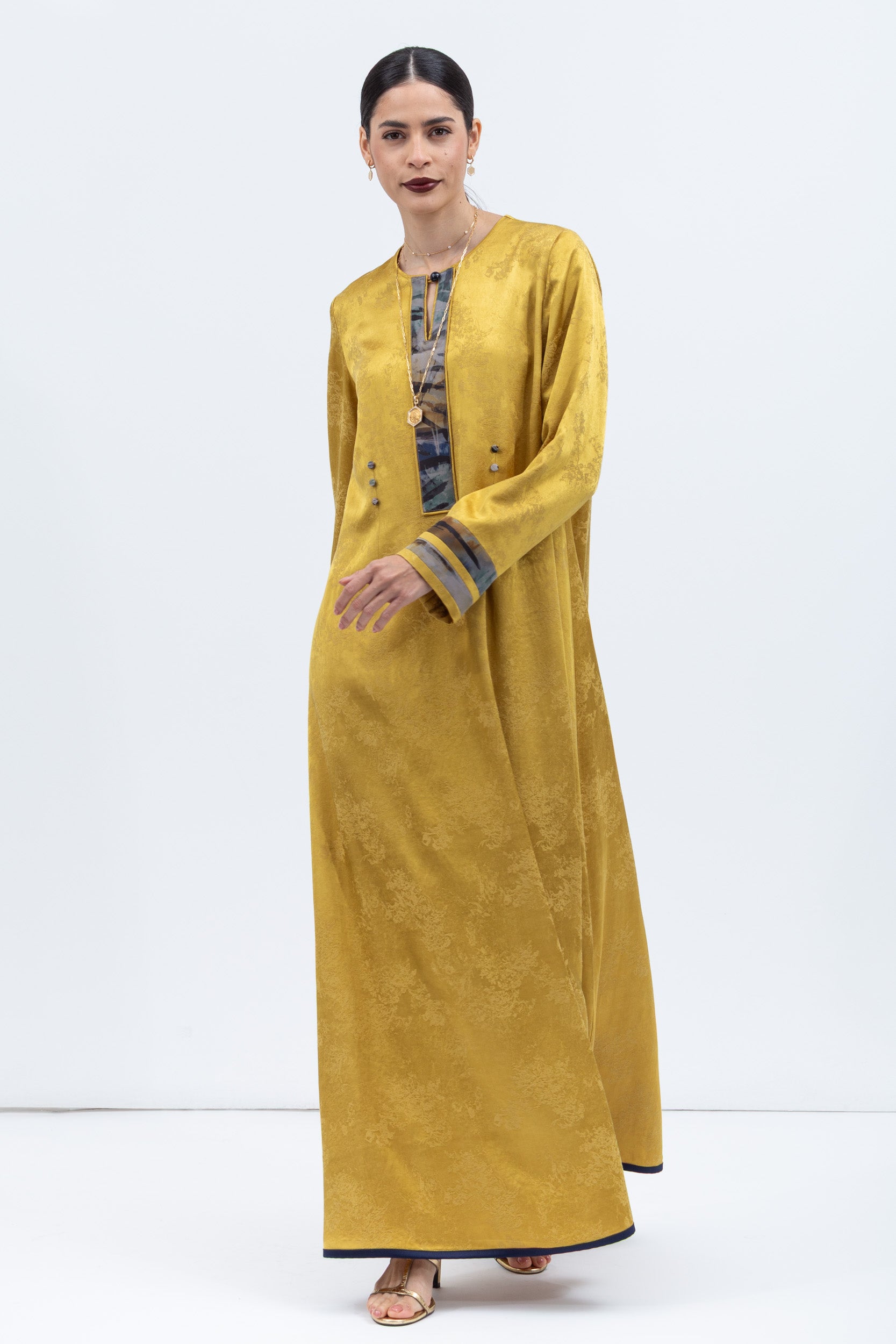 Amber Gold Kaftan