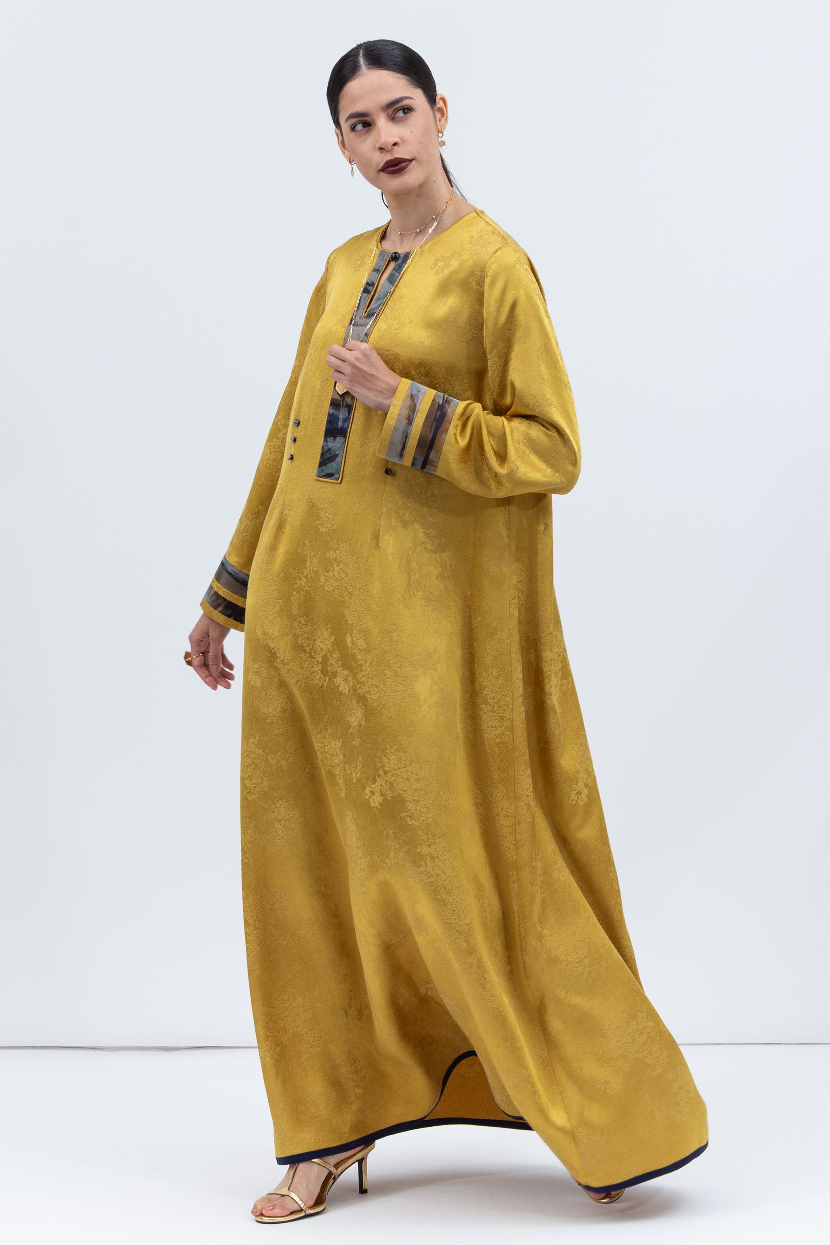 Amber Gold Kaftan