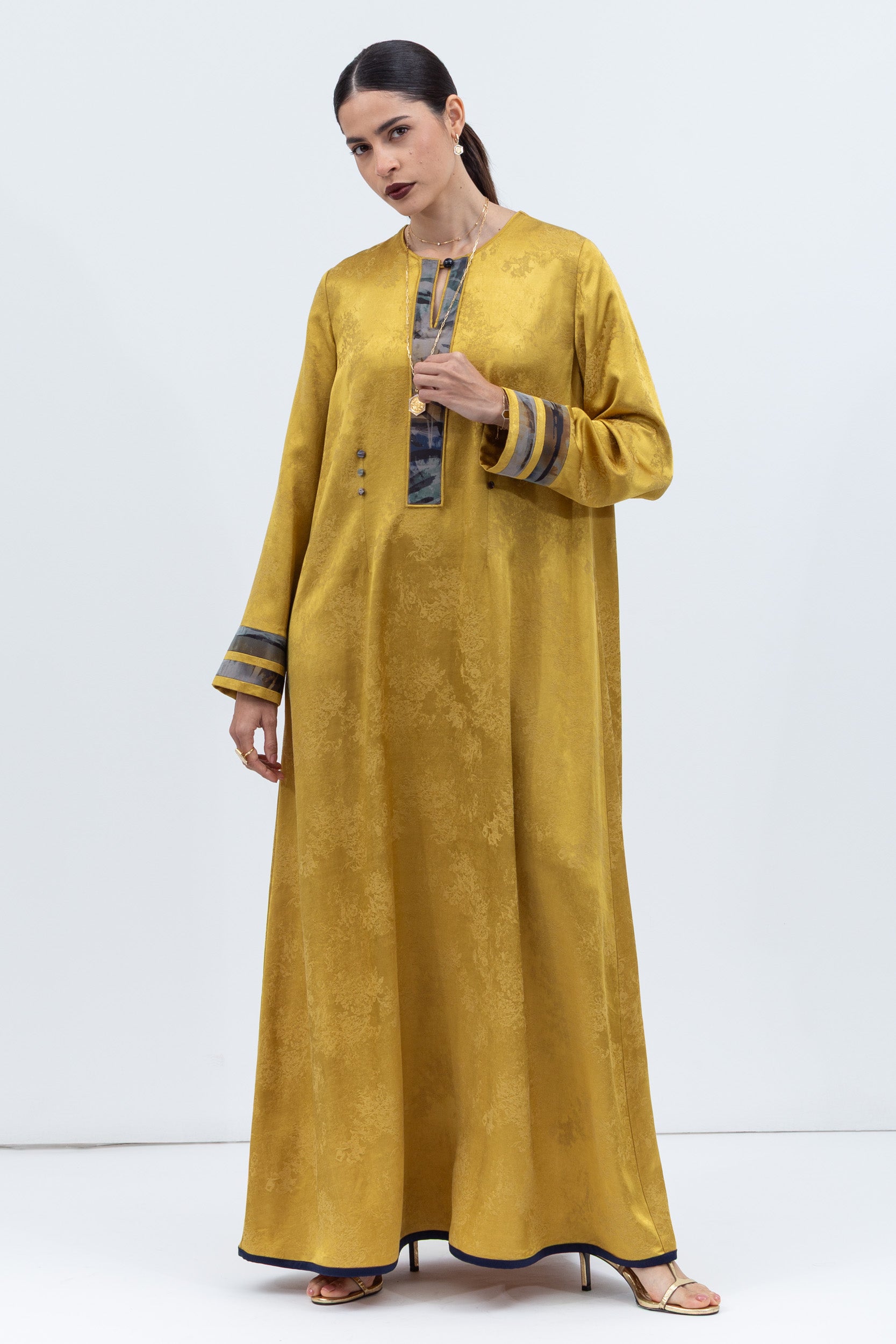 Amber Gold Kaftan