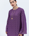 Purple Flowy Kaftan