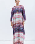 Brushstrokes Flowy Kaftan