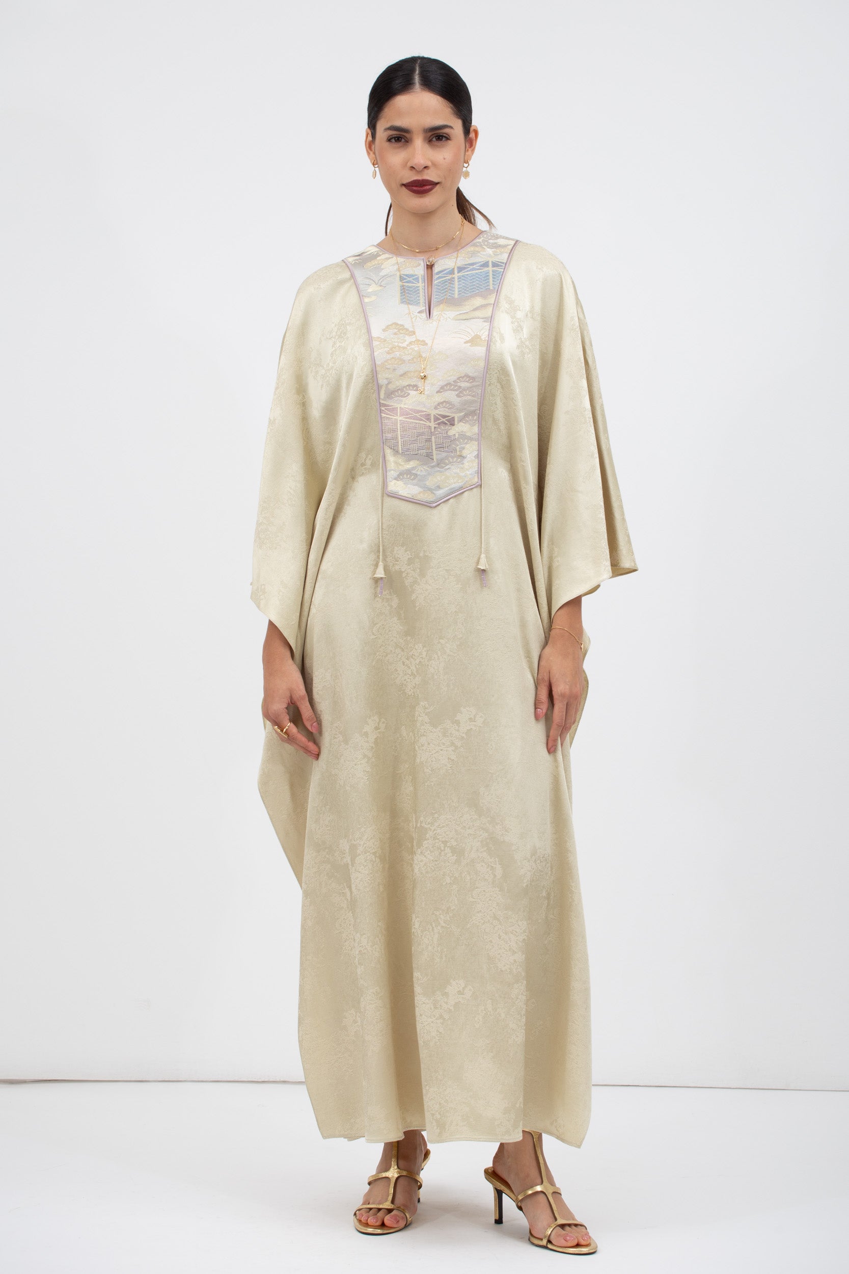sheen kaftan dress Pearl Sheen Kaftan Dress Esm New York