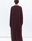 Butterfly Abaya in Deep Burgundy RTW