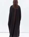 Butterfly Abaya in Black with Geometric Print