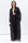 Flow Abaya in Metallic Lustre Black with Black Satin RTW