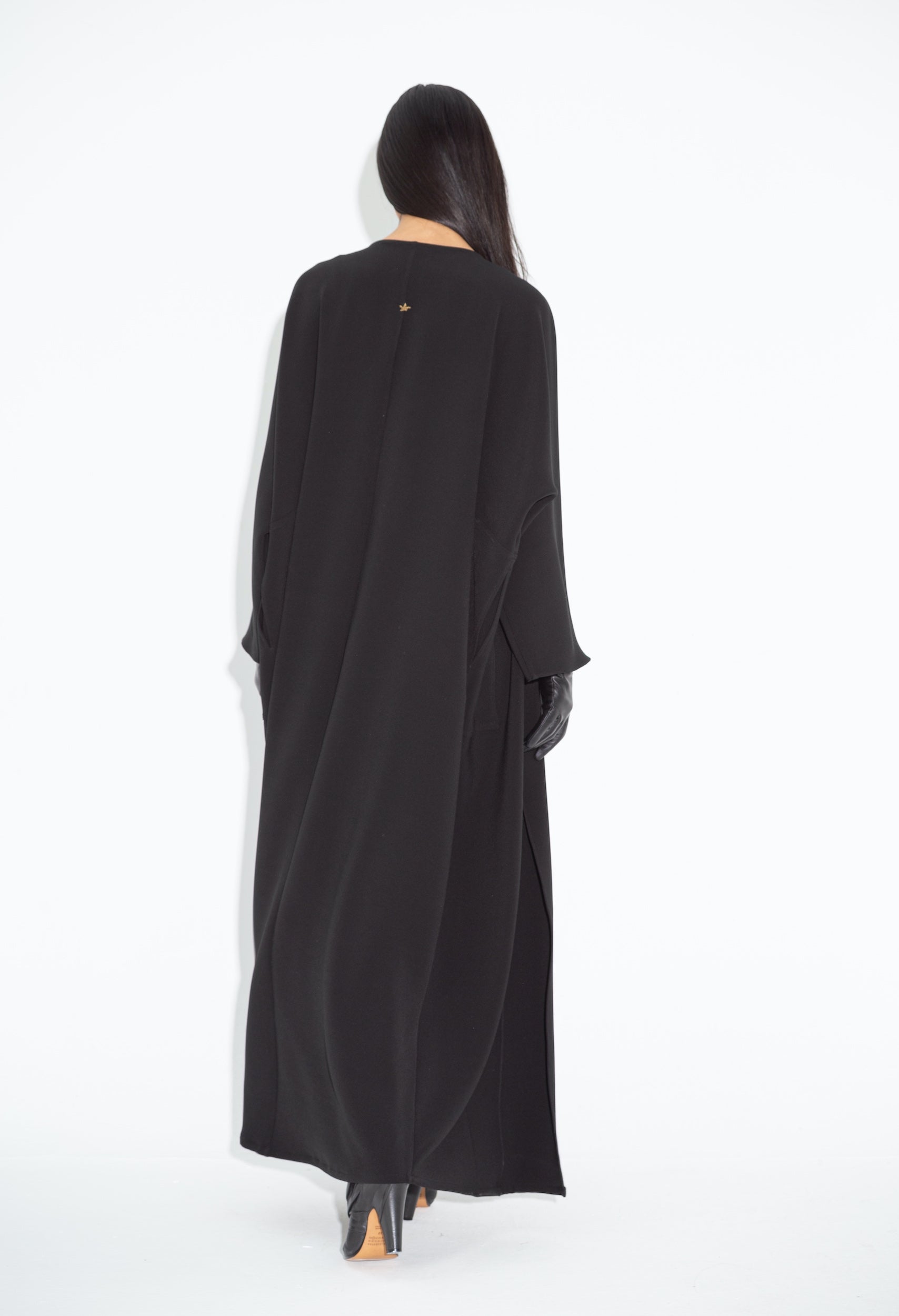 Black Jersey Abaya