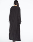 Black Jersey Abaya