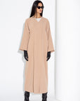 Caramel Jersey Abaya