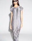 Gray Ripple Dress