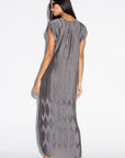 Gray Ripple Dress