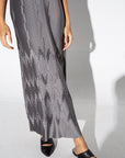 Gray Ripple Dress