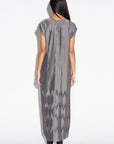 Gray Ripple Dress