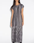 Gray Ripple Dress