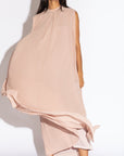 Double Layered Dress in Peach