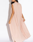 Double Layered Dress in Peach