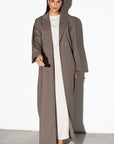 Jacket Abaya in Taupe